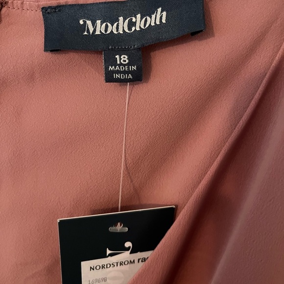 ModCloth Your Luxe-y Day Rose Satin MIDI Dress - Picture 6 of 10